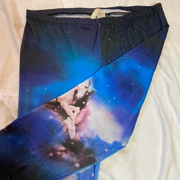 Unicorn Leggings Size L - Picture 4 of 8